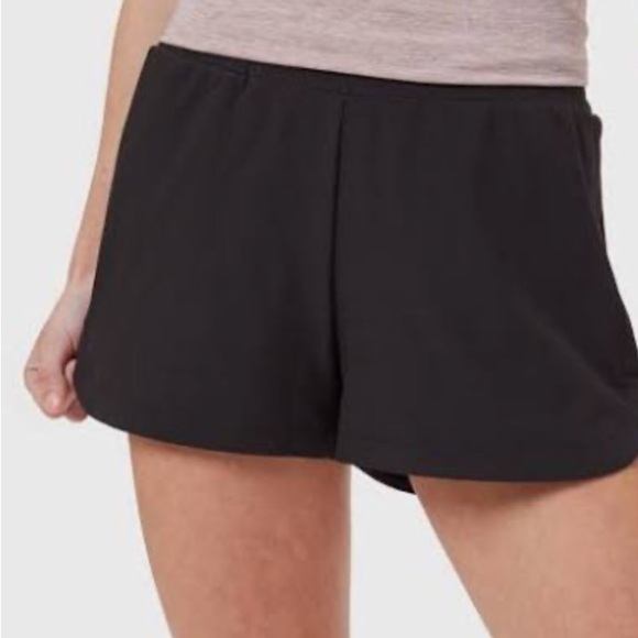 Tentree Women's Athletic Black Shorts - Picture 1 of 6
